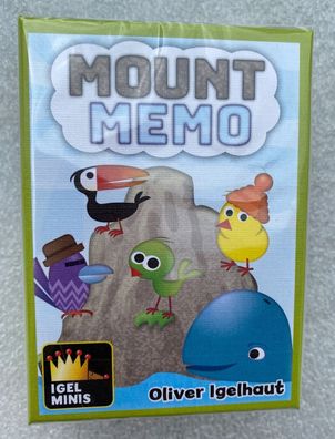 Mount Memo Igel Spiele Kinderspiel Familienspiel Kartenspiel Deutsch Legespiel