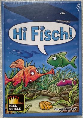 Hi Fisch! Igel Spiele Kartenspiel Kinderspiele Familienspiele Legespiel Deutsch