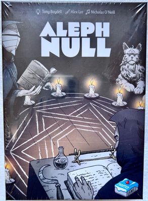 Aleph Null Frosted Games Familienspiel Legespiel Kartenspiel Solospiel Horror