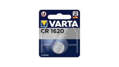 VARTA Batterie Knopfzelle, im Blister, für Langzei CR1620 (3 V, 7