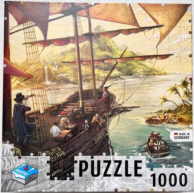 Puzzle Motiv Cooper Island 1000 Teile Frosted Games Legespiel Erwachsenenpuzzle