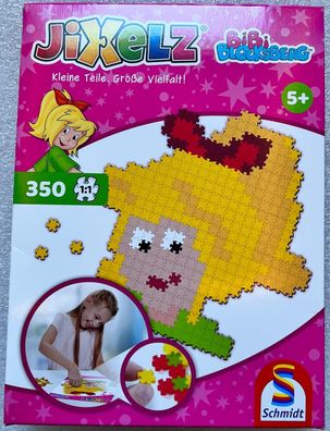 Jixelz Bibi Blocksberg Schmidt Spiele 350 Teile Legespiel Kinderpuzzle 46106 Neu