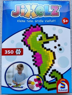 Jixelz Seepferdchen Schmidt Spiele 350 Teile Legespiel Puzzle Lernspiel 46109