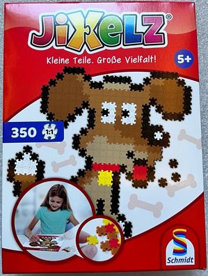 Jixelz Hund Schmidt Spiele 350 Teile Legespiel Kinderpuzzle Lernspiel 46111 Neu