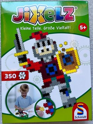 Jixelz Ritter Schmidt Spiele 350 Teile Legespiel Kinderpuzzle Lernspiel 46135