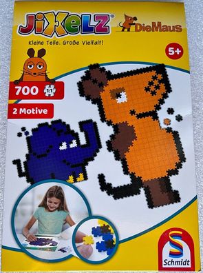 Jixelz Die Maus Schmidt Spiele 700 Teile Legespiel Kinderpuzzle Lernspiel 46112