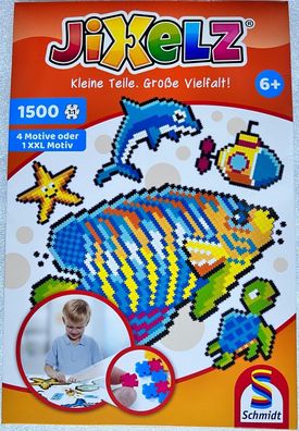 Jixelz Unterwasserwelt Schmidt Spiele 1500 Teile Legespiel Puzzle Lernen 46117