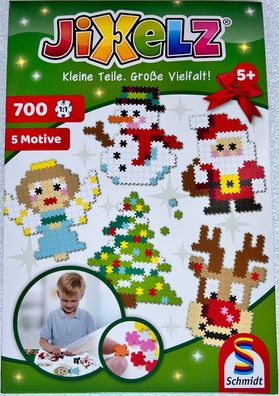 Jixelz Weihnachten Schmidt Spiele 700 Teile Legespiel Kinderpuzzle Lernen 46152