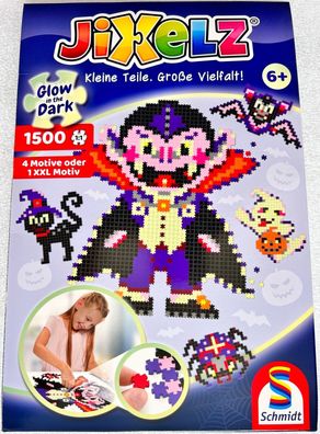 Jixelz Gruselspaß Schmidt Spiele 1500 Teile Legespiel Puzzlespiel Lernen 46155