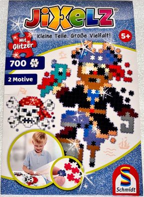 Jixelz Funkelnder Pirat Glitzer Schmidt 700 Teile Legespiel Puzzlespiel 46157