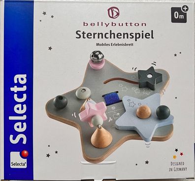 Sternchenspiel Selecta Bellybutton Lernspiel Holzspielzeug Kleinkindspiel 64029