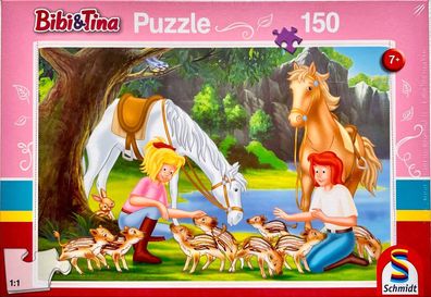 Bibi & Tina Am Steinbruch Schmidt Spiele 150 Teile Legespiel Kinder Puzzle 56050