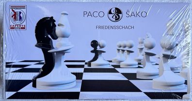 Paco Sako Friedensschach Brettspiel Schach Peace Chess Familienspiel Schachspiel