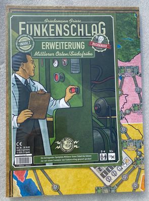 Funkenschlag 12 Mittlerer Osten Südafrika 2F Spiele Brettspiel Familienspiel Neu