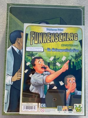 Funkenschlag 10 Aktiengesellschaften 2F Spiele Brettspiel Familienspiel Deutsch