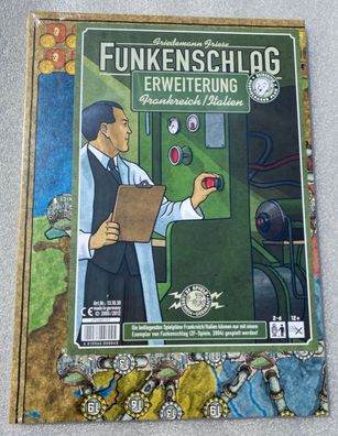 Funkenschlag 1 Frankreich Italien 2F Spiele Brettspiel Kennerspiel Familienspiel