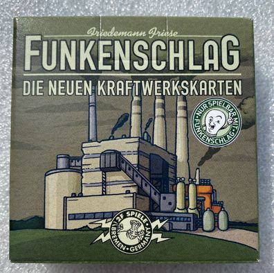 Funkenschlag 3 Die neuen Kraftwerke 2F Spiele Kennerspiel Brettspiel Strategie