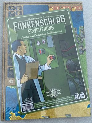 Funkenschlag 9 Australien Indischer Subkontinent 2F Spiele Brettspiel Deutsch