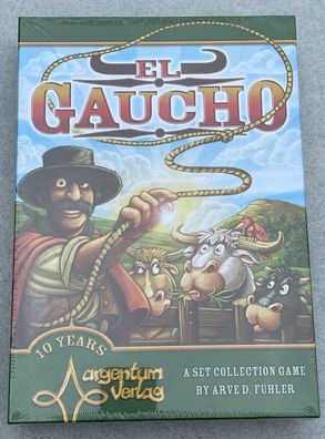 El Gaucho Argentum Verlag Brettspiel Strategiespiel Familienspiel Englisch Neu