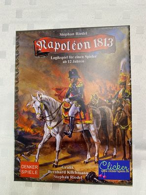 Denkerspiel Napoléon 1813 Clicker Spiele Kartenspiele Kennerspiele Napoleon Neu