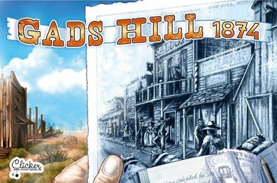 Gads Hill 1874 Clicker Spiele Brettspiel Strategiespiel Familienspiel Legespiel