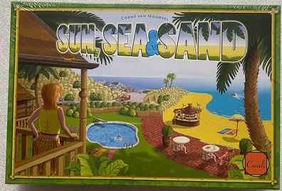 Sun Sea & Sand Cwali Brettspiel Strategiespiel Familienspiel Kinderspiel Fantasy