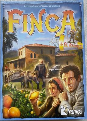 Finca & El Razuel Erweiterung Franjos Spieleverlag Brettspiel Familienspiel Neu