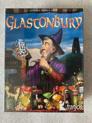 Glastonbury Franjos Spieleverlag Familienspiel Kartenspiel Strategiespiel Neu