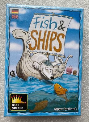 Fish & Ships Igel Spiele Kartenspiel Legespiel Kinderspiel Familienspiel Fantasy