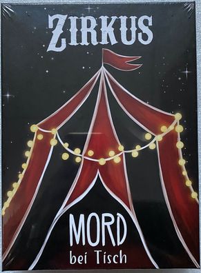 Mord bei Tisch: Zirkus Mandino Partyspiel Kennerspiel Krimi-Dinner Mystery Neu