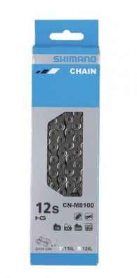 Shimano Kette "XT CN-M8100" 12-fach, SB-verpackt, 116 Glieder