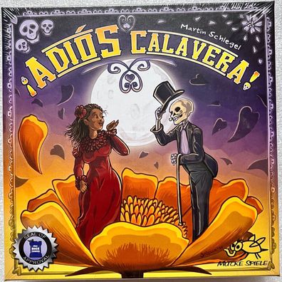 Adios Calavera! Mücke Spiele Familienspiel Kennerspiel Brettspiel Strategiespiel