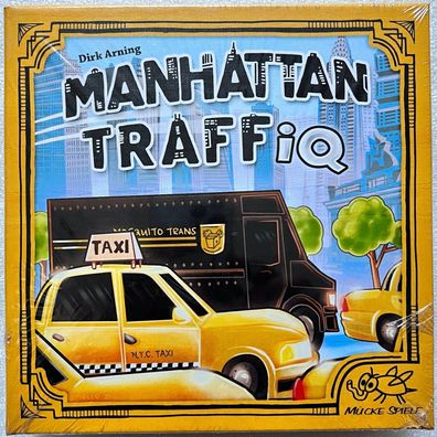 Manhattan Traff iQ Mücke Spiele Familienspiel Kennerspiel Brettspiel Kinderspiel