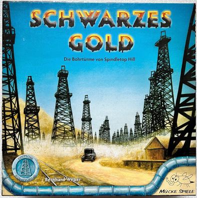 Schwarzes Gold Mücke Spiele Familienspiel Kennerspiel Brettspiel Kinderspiel Neu