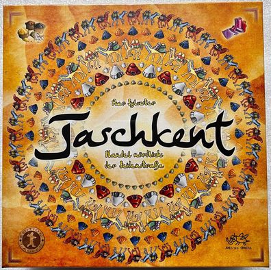 Taschkent Mücke Spiele Familienspiel Kennerspiel Brettspiel Legespiel Fantasy