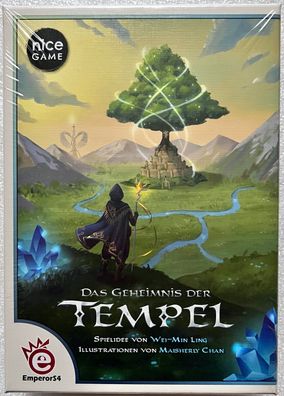 Das Geheimnis der Tempel Nice Game Publishing Familienspiel Strategiespiel Neu