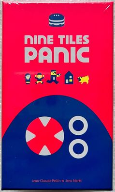 Nine Tiles Panic Oink Games Familienspiel Legespiel Brettspiel Kartenspiel Neu