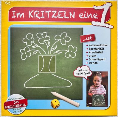 Im Kritzeln eine 1 Peter Menk Partyspiel Kinderspiel Familienspiel Malspiel Neu