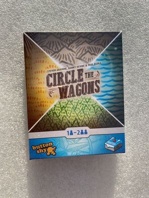 Circle the Wagons Frosted Games Familienspiel Kartenspiel Button Shy Deutsch Neu