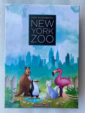 New York Zoo Feuerland Spiele Brettspiel Familienspiel Kennerspiel Fantasyspiel