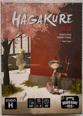 Hagakure Board Game Box Familienspiel Kinderspiel Legespiel Kartenspiel Deutsch