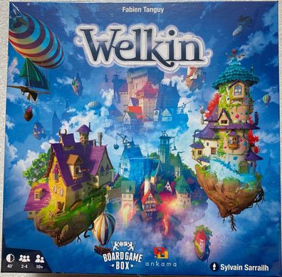 Welkin Board Game Box Familienspiel Brettspiel Legespiel Strategiespiel Fantasy