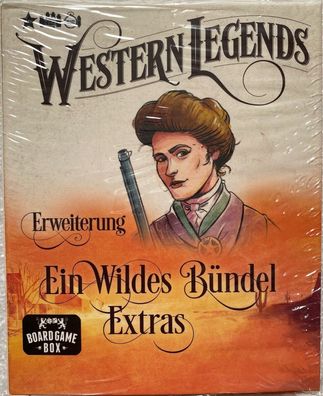 Western Legends Ein Wildes Bündel Extras Board Game Box Familienspiel Sandbox