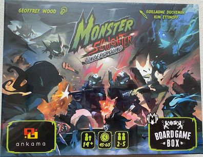 Monster Slaughter Underground Board Game Box Miniaturspiel Familienspiel Horror