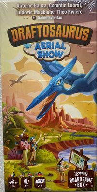 Draftosaurus Aerial Show Board Game Box Familienspiel Brettspiel Kinderspiel Neu