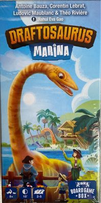 Draftosaurus Marina Board Game Box Familienspiel Brettspiel Kinderspiel Deutsch