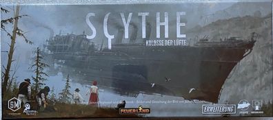 Scythe Kolosse der Lüfte Feuerland Spiele Brettspiel Strategiespiel Erweiterung