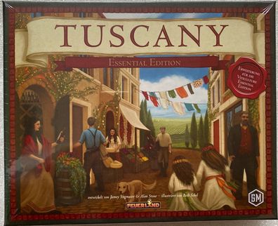 Viticulture Tuscany Essential Edition Feuerland Spiele Brettspiel Strategiespiel