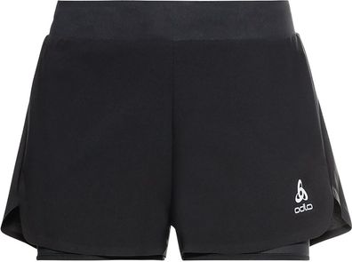 Odlo Damen 2-In-1 Shorts Zeroweight 3 Inch 322561