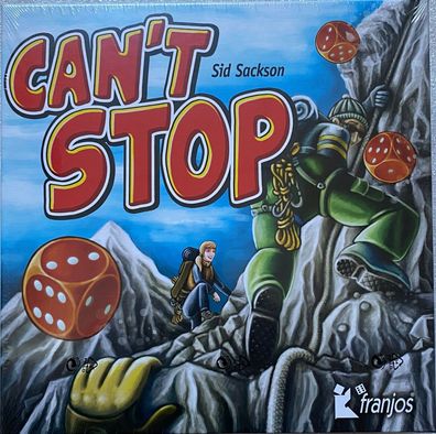 Can't Stop Franjos Spieleverlag Brettspiel Würfelspiel Glücksspiel Familienspiel